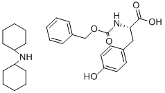 Z-L-酪氨酸二环己胺结构式_7278-35-5结构式 Z-L-酪氨酸二环己胺结构式_7278-35-5结构式