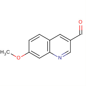 7-甲氧基-喹啉-3-甲醛结构式_72808-91-4结构式