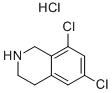 6,8-二氯-1,2,3,4-四氢异喹啉盐酸盐结构式_73075-50-0结构式