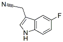 5-氟吲哚-3-乙腈结构式_73139-85-2结构式