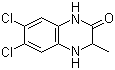 6,7-二氯-3-甲基-3,4-二氢喹喔啉-2(1H)-酮结构式_73148-15-9结构式