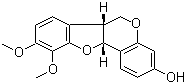 3-羟基-9,10-二甲氧基紫檀烷结构式_73340-41-7结构式