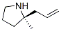 (R)-(9CI)-2-甲基-2-(2-丙烯基)-吡咯烷结构式_733713-07-0结构式