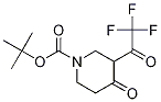 4-氧代-3-(2,2,2-三氟乙酰基)哌啶-1-羧酸叔丁酯结构式_733757-79-4结构式