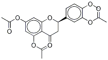 橙皮素三乙酸酯结构式_73489-97-1结构式