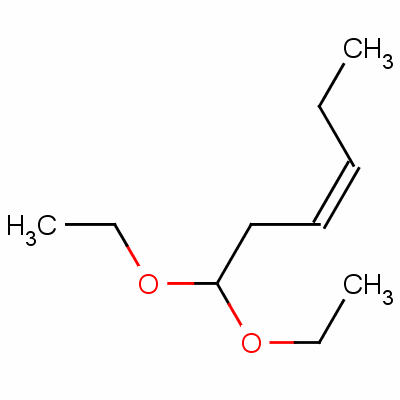 (Z)-1,1-二乙氧基-3-己烯结构式_73545-18-3结构式