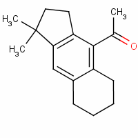 1-(2,3,5,6,7,8-六氢-1,1-二甲基-1H-苯[f]茚-4-基)-乙酮结构式_7359-04-8结构式