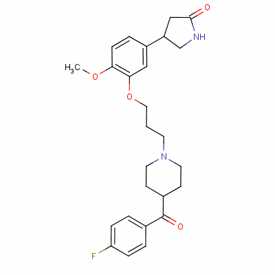 利丹色林结构式_73725-85-6结构式