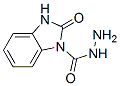 (9ci)-2,3-二氢-2-氧代-1H-苯并咪唑-1-羧酸肼结构式_74104-00-0结构式