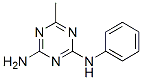 6-甲基-n-苯基-1,3,5-三嗪-2,4-二胺结构式_7426-35-9结构式