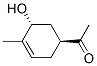(9ci)-1-[(1s,5r)-5-羟基-4-甲基-3-环己烯-1-基]-乙酮结构式_744208-05-7结构式