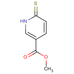 6-疏基吡啶-3-羧酸甲酯结构式_74470-34-1结构式