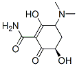 (5r)-(9ci)-3-(二甲基氨基)-2,5-二羟基-6-氧代-1-环己烯-1-羧酰胺结构式_745014-72-6结构式