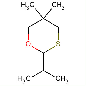 (9ci)-5,5-二甲基-2-(1-甲基乙基)-1,3-氧硫杂环己烷结构式_745825-62-1结构式
