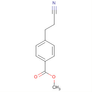 4-(2-氰基乙基)苯甲酸甲酯结构式_74733-36-1结构式