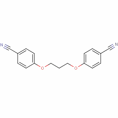 4,4-三亚甲基二氧基二苯甲腈结构式_7476-06-4结构式