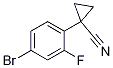 1-(4-溴-2-氟苯基)环丙烷甲腈结构式_749928-88-9结构式