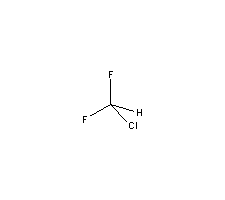 一氯二氟甲烷结构式_75-45-6结构式
