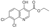 7,8-二氯-4-羟基喹啉-3-羧酸乙酯结构式_75001-53-5结构式