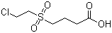 4-(2-氯乙基砜基)丁酸结构式_75055-25-3结构式