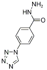 4-(1H-四唑-1-基)苯并肼结构式_750599-23-6结构式