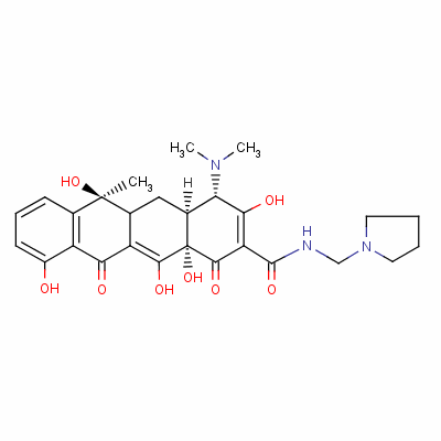 罗利环素结构式_751-97-3结构式