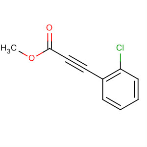 3-(2-氯苯基)-2-丙炔酸甲酯结构式_7517-81-9结构式