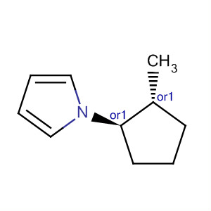 rel-(9ci)-1-[(1r,2r)-2-甲基环戊基]-1H-吡咯结构式_752206-06-7结构式