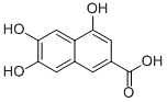 4,6,7-三羟基-2-萘羧酸结构式_752236-48-9结构式