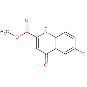 6-氯-4-氧代-1,4-二氢喹啉-2-羧酸甲酯结构式_7545-52-0结构式