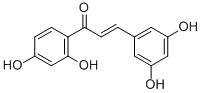 (E)-1-(2,4-二羟基苯基)-3-(3,5-二羟基苯基)-2-丙烯-1-酮结构式_75514-30-6结构式