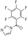 N-五氟苯甲酰基咪唑结构式_75641-06-4结构式
