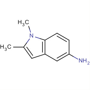 1,2-二甲基-1H-吲哚-5-胺结构式_7570-48-1结构式