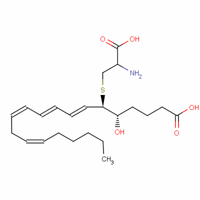 白[细胞]三烯 e4结构式_75715-89-8结构式