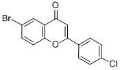 6-溴-4-氯黄酮结构式_75767-99-6结构式