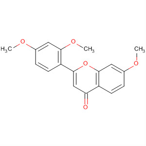2-(2,4-二甲氧基苯基)-7-甲氧基-4H-色烯-4-酮结构式_7578-51-0结构式
