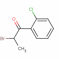 2-溴-1-(2-氯苯基)-1-丙酮结构式_75815-22-4结构式