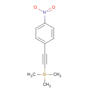 1-(4-硝基苯基)-2-三甲基甲硅烷基乙炔结构式_75867-38-8结构式