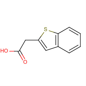 苯并[b]噻吩-2-乙酸结构式_75894-07-4结构式