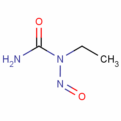 N-亚硝基-N-乙基脲结构式_759-73-9结构式