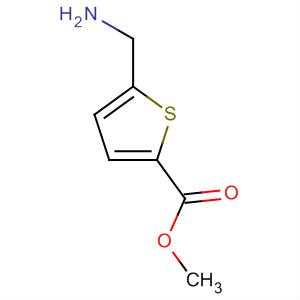 5-(氨基甲基)噻吩-2-羧酸甲酯结构式_75985-18-1结构式