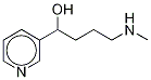 Rac-4-(甲基氨基)-1-(3-吡啶)-1-丁醇结构式_76030-54-1结构式