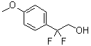 2,2-二氟-2-(4-甲氧基苯基)乙醇结构式_762292-75-1结构式