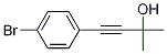 4-(4-溴苯基)-2-甲基-3-丁炔-2-醇结构式_76347-62-1结构式