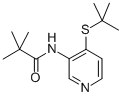 N-(4-叔丁基磺酰基吡啶-3-基)-2,2-二甲基丙酰胺结构式_766557-58-8结构式