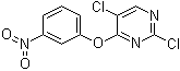 2,5-二氯-4-(3-硝基苯氧基)嘧啶结构式_76661-24-0结构式