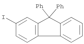 2-碘-9,9-二苯基-9H-芴结构式_768398-90-9结构式