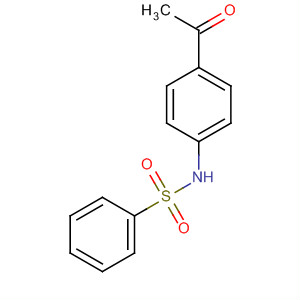 N-(4-乙酰基苯基)苯磺酰胺结构式_76883-69-7结构式