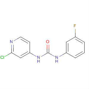 n-(2-氯-4-吡啶)-n-(3-氟苯基)-脲结构式_76963-44-5结构式