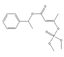克罗氧磷结构式_7700-17-6结构式